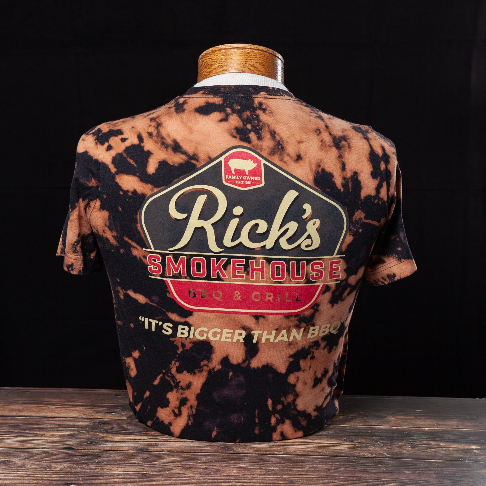 Rick’s bleached tee